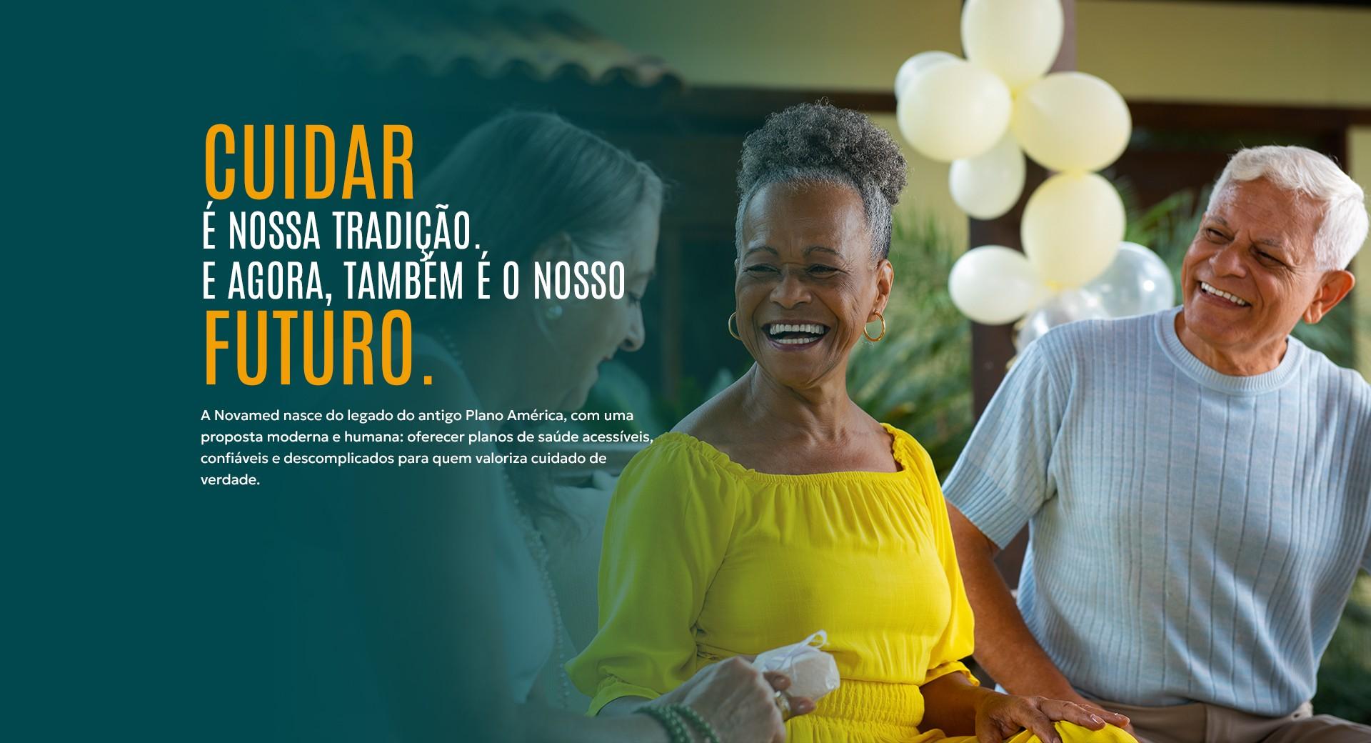 Cuidar é nossa tradição. E agora, também é o nosso futuro. - Novamed Planos de Saúde