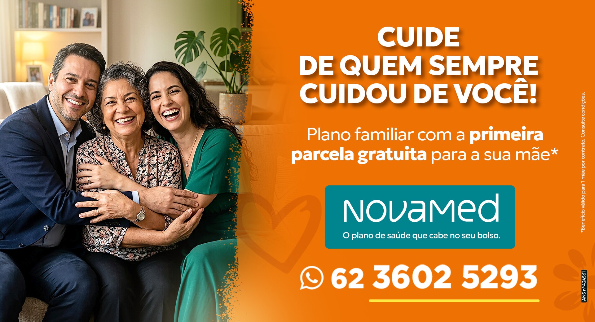Novamed – Mês das Mães - Novamed Planos de Saúde
